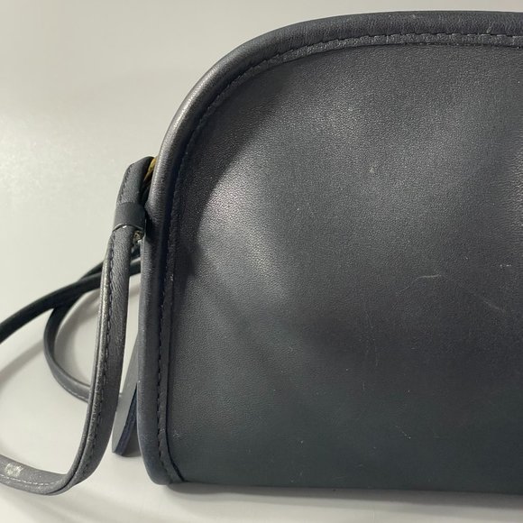 Vintage Coach 9017 Dark Blue Abbie Zip Purse - Picture 5 of 14